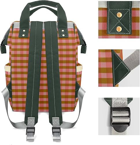 Miniatura 3 de Mochila de pañales de baloncesto con nombre, bolsa multifunción de gran capacidad para mamá, papá, unisex, niño y niña, Diseño 2, Personalizado