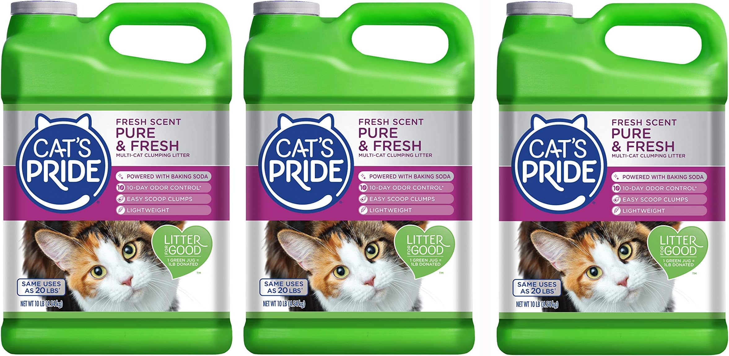 Paws Happy Life, Cat Litter, Clumping, Fragrance Free with