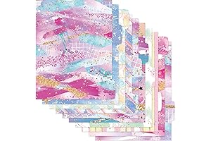 3 Ring Binder Dividers with Bright Fashion Tabs