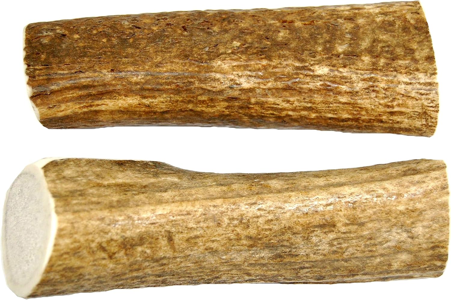 Extra Large 2-Pack Elk Antler Dog Chews, 6 Inches to 10 inches Long, for Medium to Large Dogs and Puppies