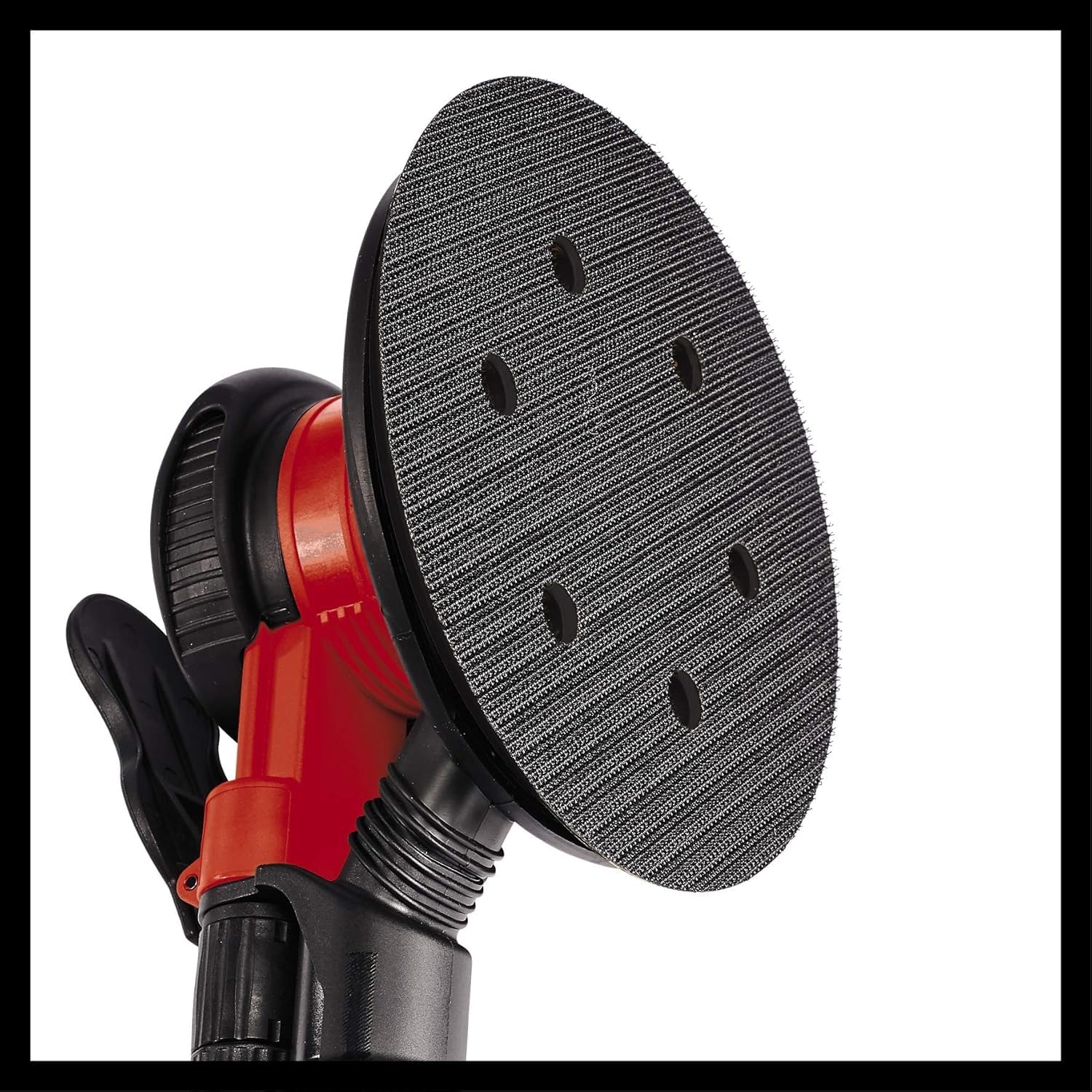 Einhell TC-PE 150 Smerigliatrice Rotorbitale Pneumatica (diam. Platorello 15 Mm, Incl. 6 Carte Abrasive, Raccordo Rapido, Chiave Per Dadi)