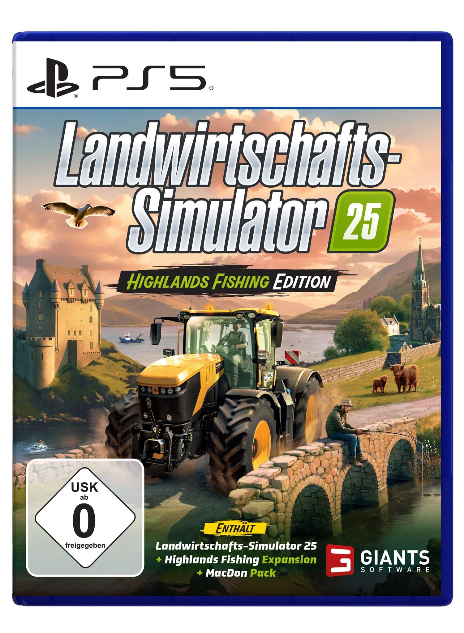 Landwirtschafts-Simulator 25,1 PS5-Blu-ray Disc (Highlands Fishing Edition): Für PlayStation 5