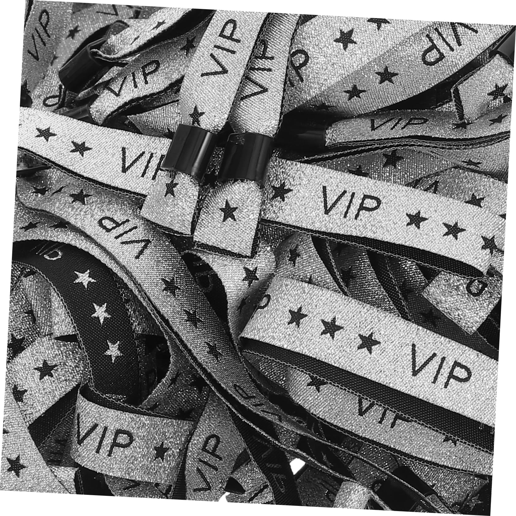SHOWERORO 100piezas Pulseras De Identificación Para Fiestas Conciertos Deportes Elegantes Ajustables Coleccionables