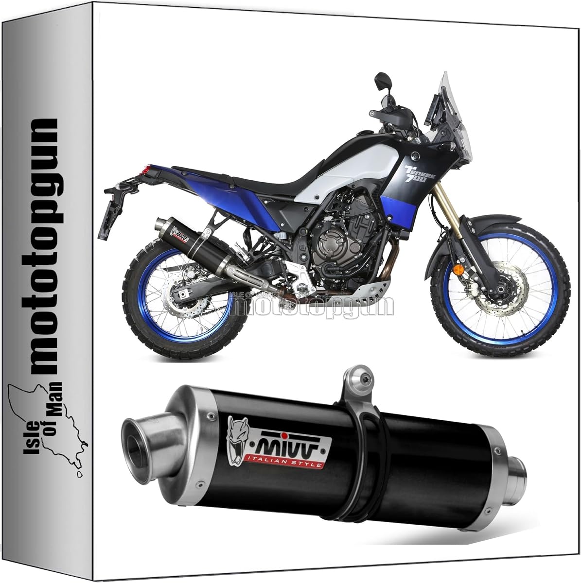 MIVV Oval Cat-OEM (homologado) - Yamaha Ténéré 700 (2019-2024)