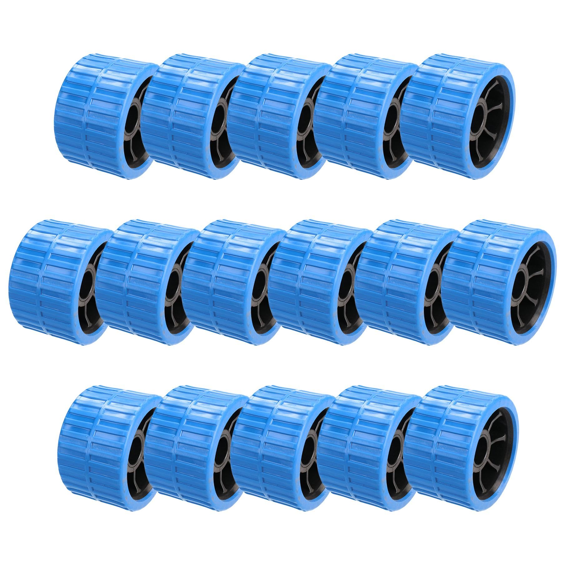 AB Tools Boat/Jetski/Dinghy Trailer Ribbed Roller NON MARKING 21mm Bore 16 Pack
