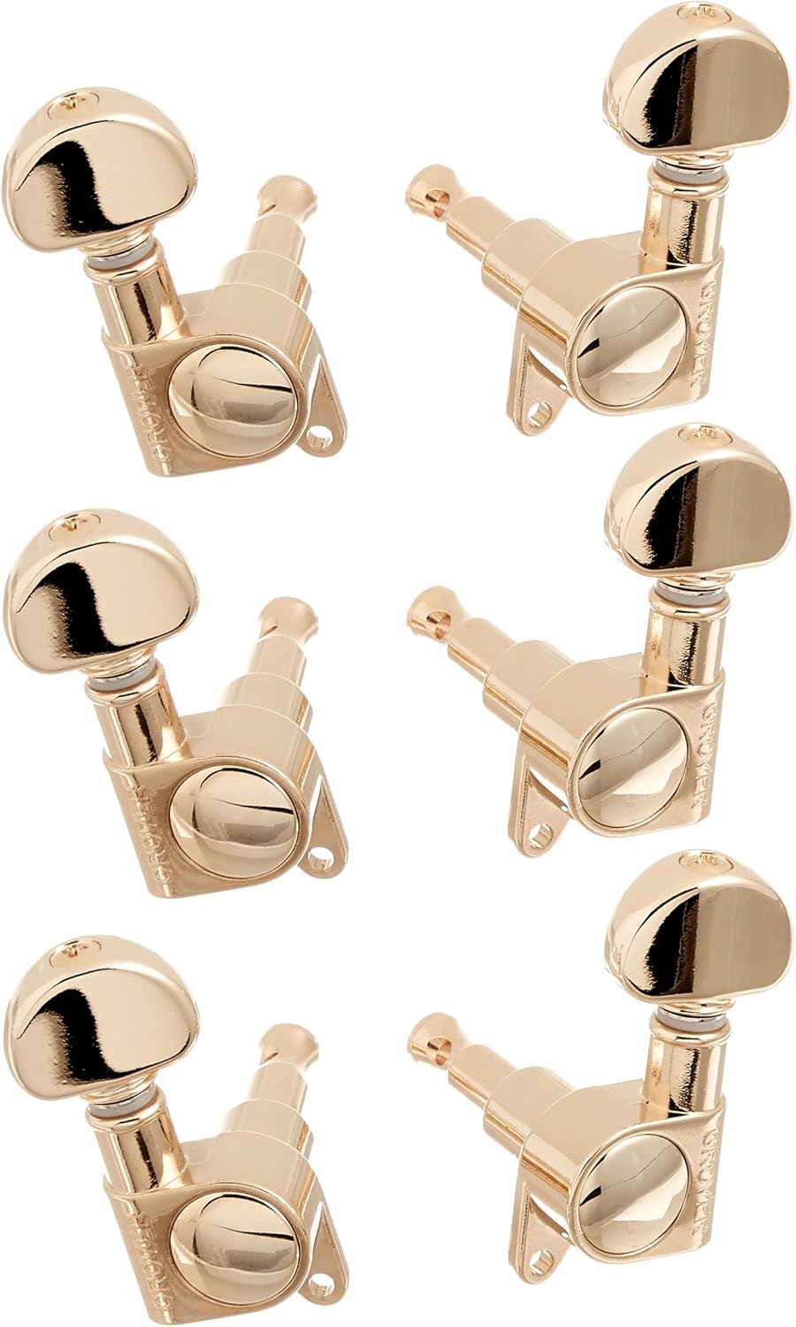 Grover 205G Rotomatic Mini 3 Per Side Machine Heads, Gold