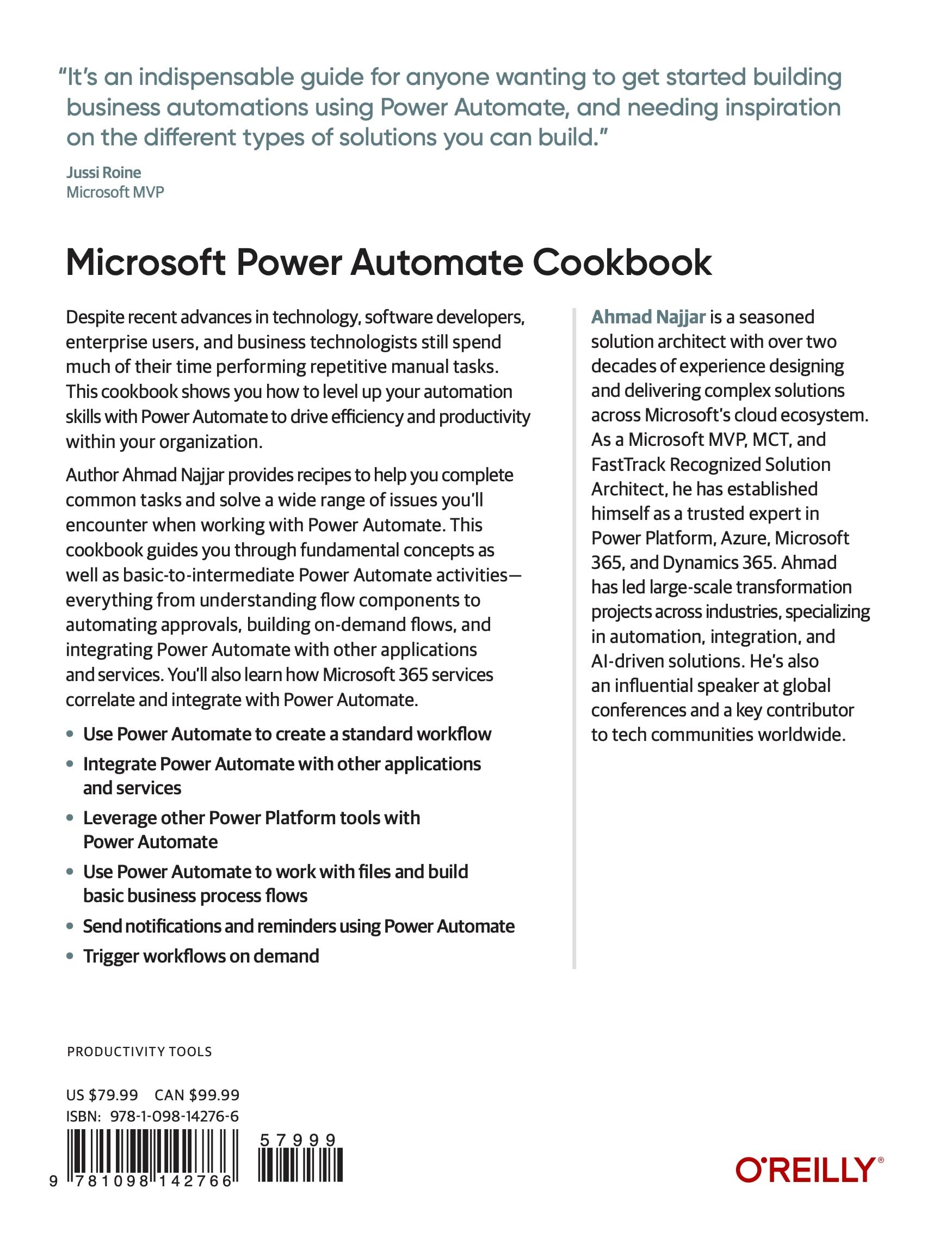 Microsoft Power Automate Cookbook: Automating Business Processes Easily, Intuitively, and Quickly