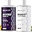 Advanced Biotin Shampoo and Conditioner Set - Sulfate and Paraben Free Shampoo and Conditioner for Thinning Hair with Rice Water Black Castor Caffeine Collagen and Rosemary Essential Oil (16 Fl Oz)