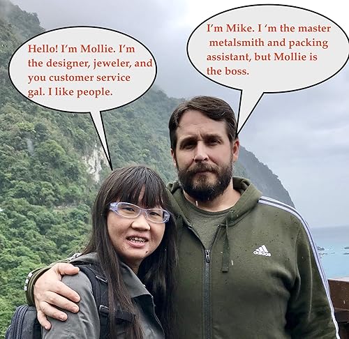 Miniatura 7 de 14k gold filled Adjustable wire wrap ring, thumb ring, pregnancy ring, Handmade in USA by Mu-Yin Jewelry (MEDIUM size 8)