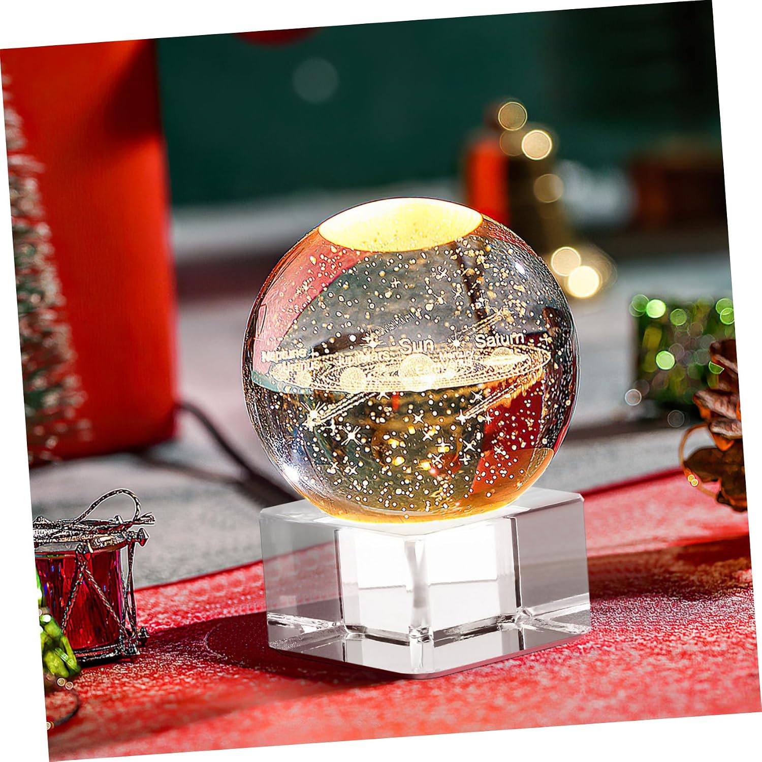 VALICLUD Crystal Ball Base 3cm Crystal Sphere Display Stand