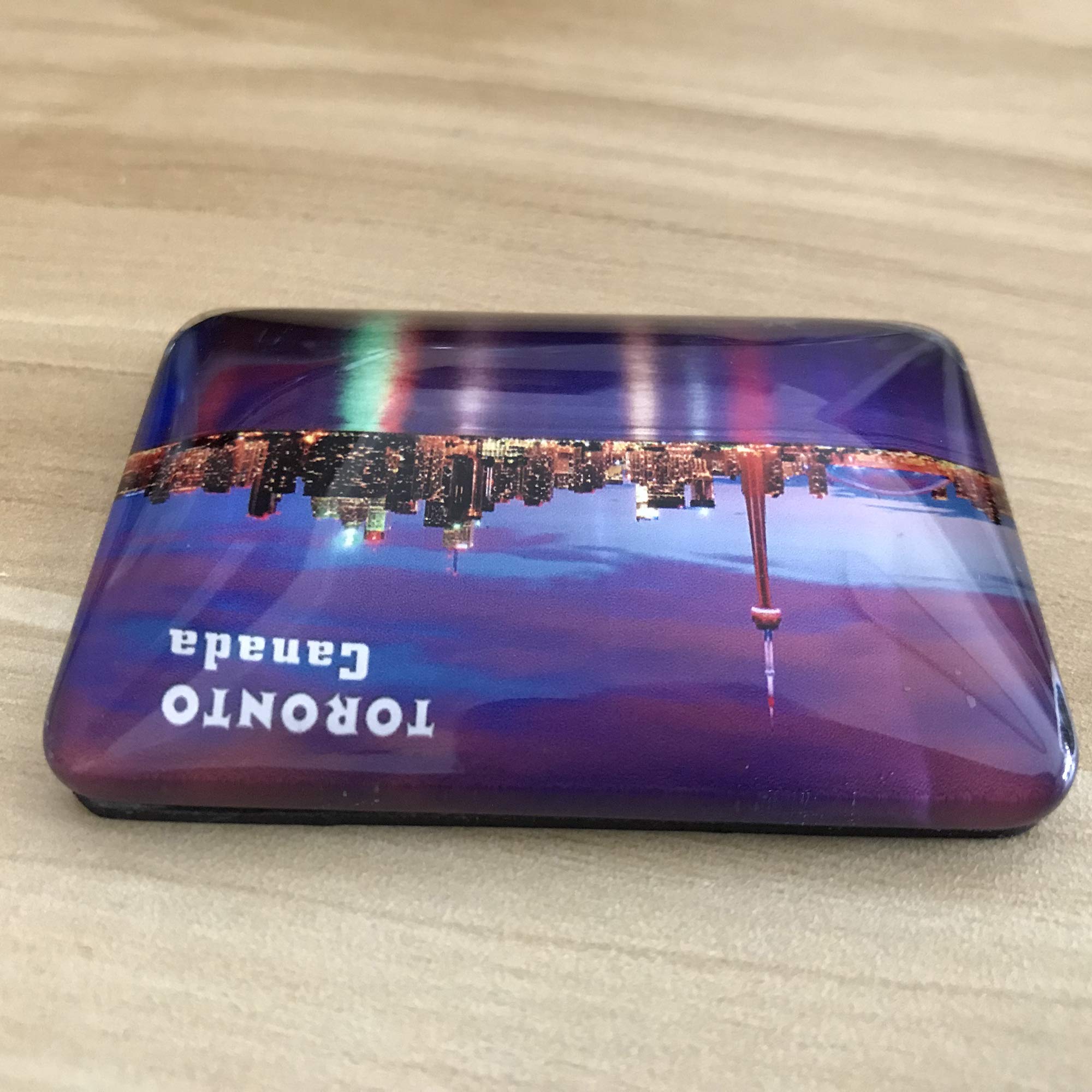 Canadá 3D Montreal - Imán Para Nevera (cristal, Recuerdo, Colección De Recuerdos, Decoración Para El Hogar Y La Cocina