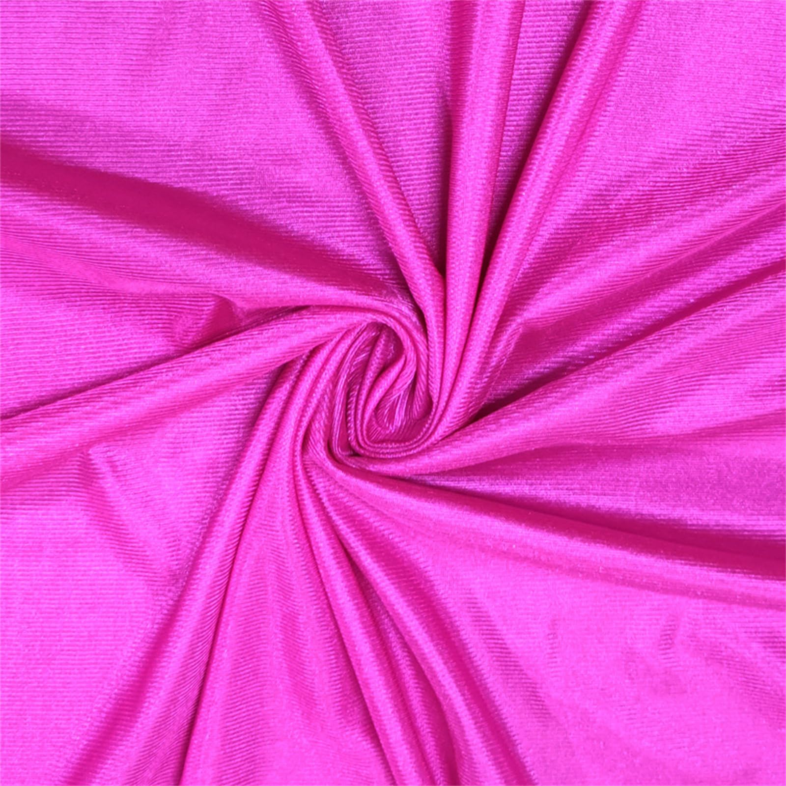 HEJIGOOD Stretch Aerial Yoga Hammock 280cm Wide x 100cm Long Seamless Nylon Swing Load 1984lb for Home Studio (Rose Red)