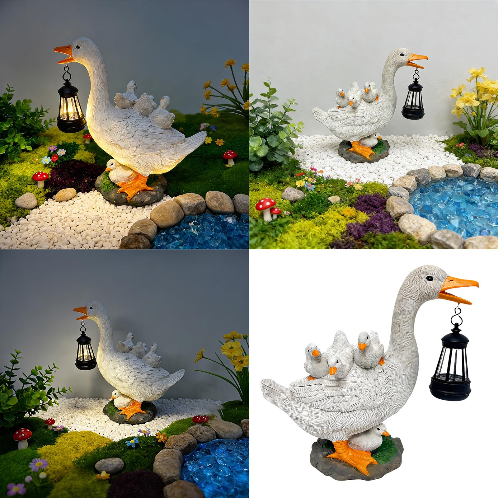 Gallina da Giardino Scultura Animale in Resina