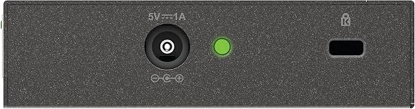 D-Link DGS-105/B 5-Port Gigabit Unmanaged Metal Desktop Switch 10/100/1000 Mbit/s - UK Version, black DGS-105/B - 4
