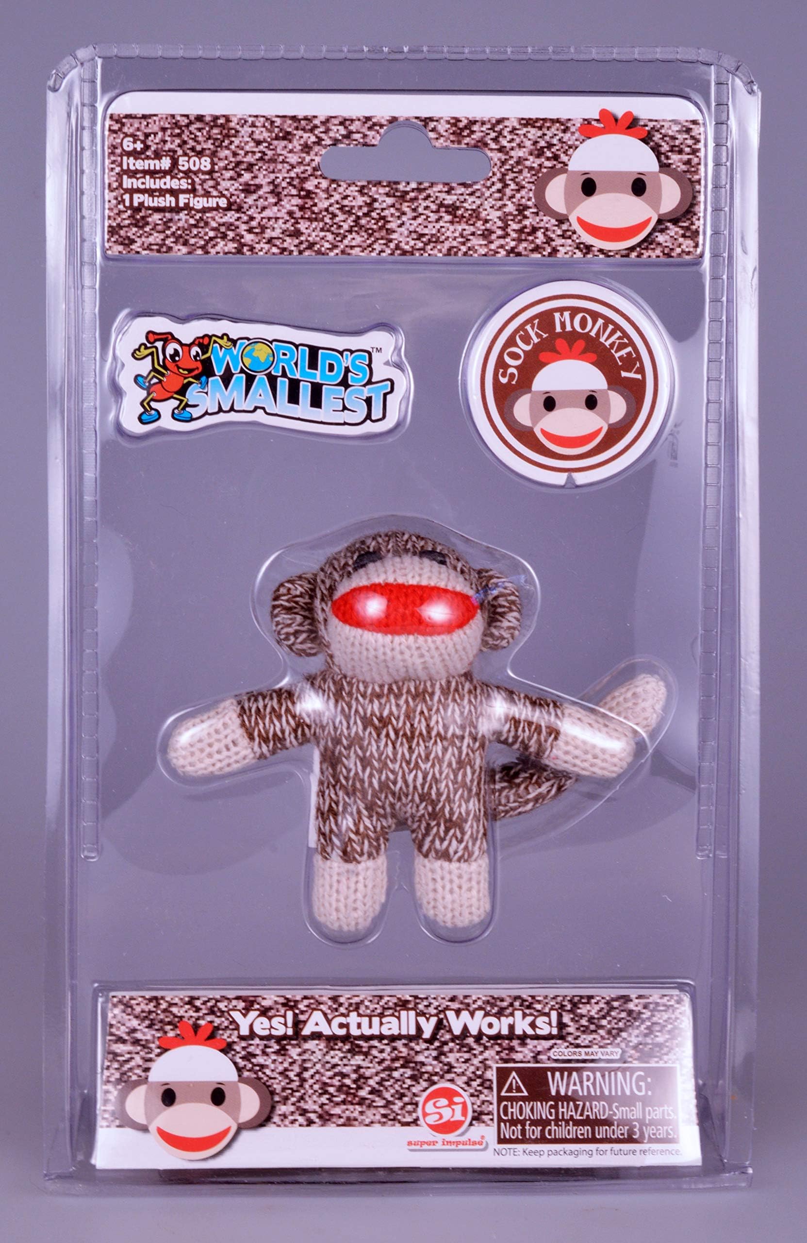 World's Smallest Sock Monkey