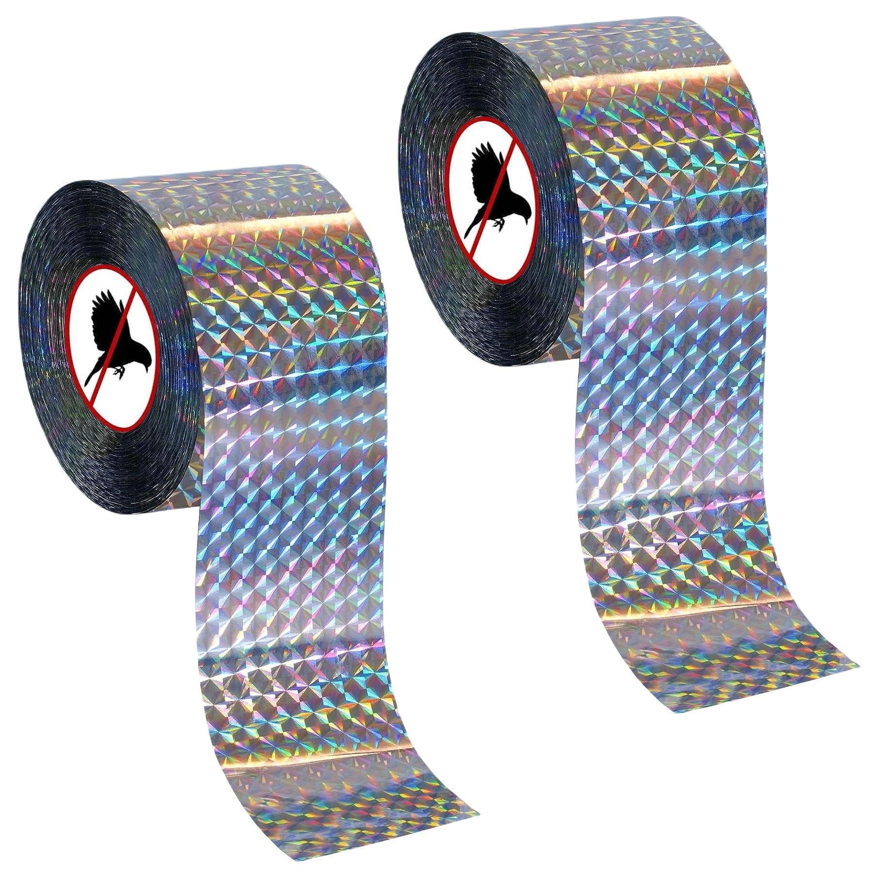 OLWICK® 110 Meter Bird Scare Tape, Bird Scare Ribbon Reflective Flash Tape Woodpecker Pigeon Deterrent Repellent Devices Tape Keep Birds Away Outdoor, Pack of 2 (B0CGNKM3B9) Amazon Price History, Amazon Price Tracker