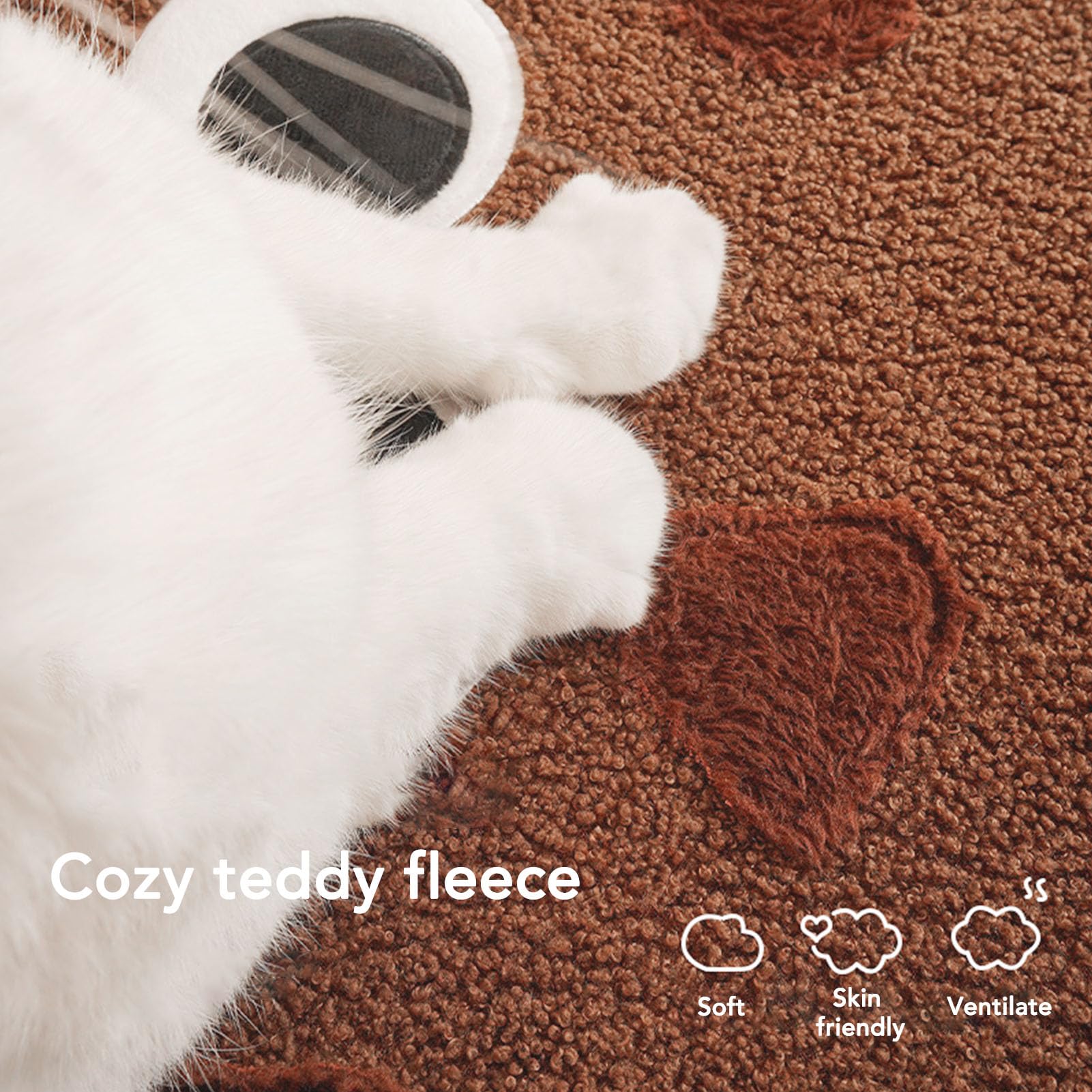 Cuccia per gatti chiusa a forma di biscotto, facile da pulire, calda e accogliente cuccia per gatti e gattini da interni