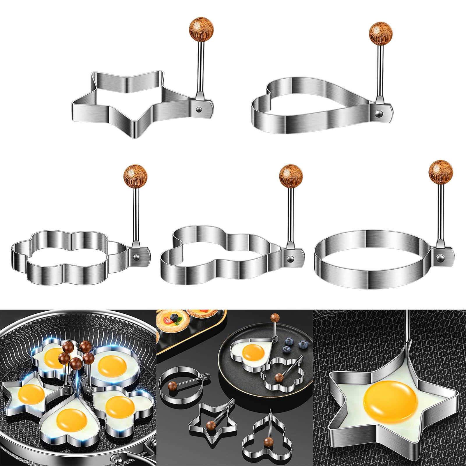 Dlk Perforated Square Tart Ring - 8” x 8” x 0.8” Perfect for Baking Crisp Tarts