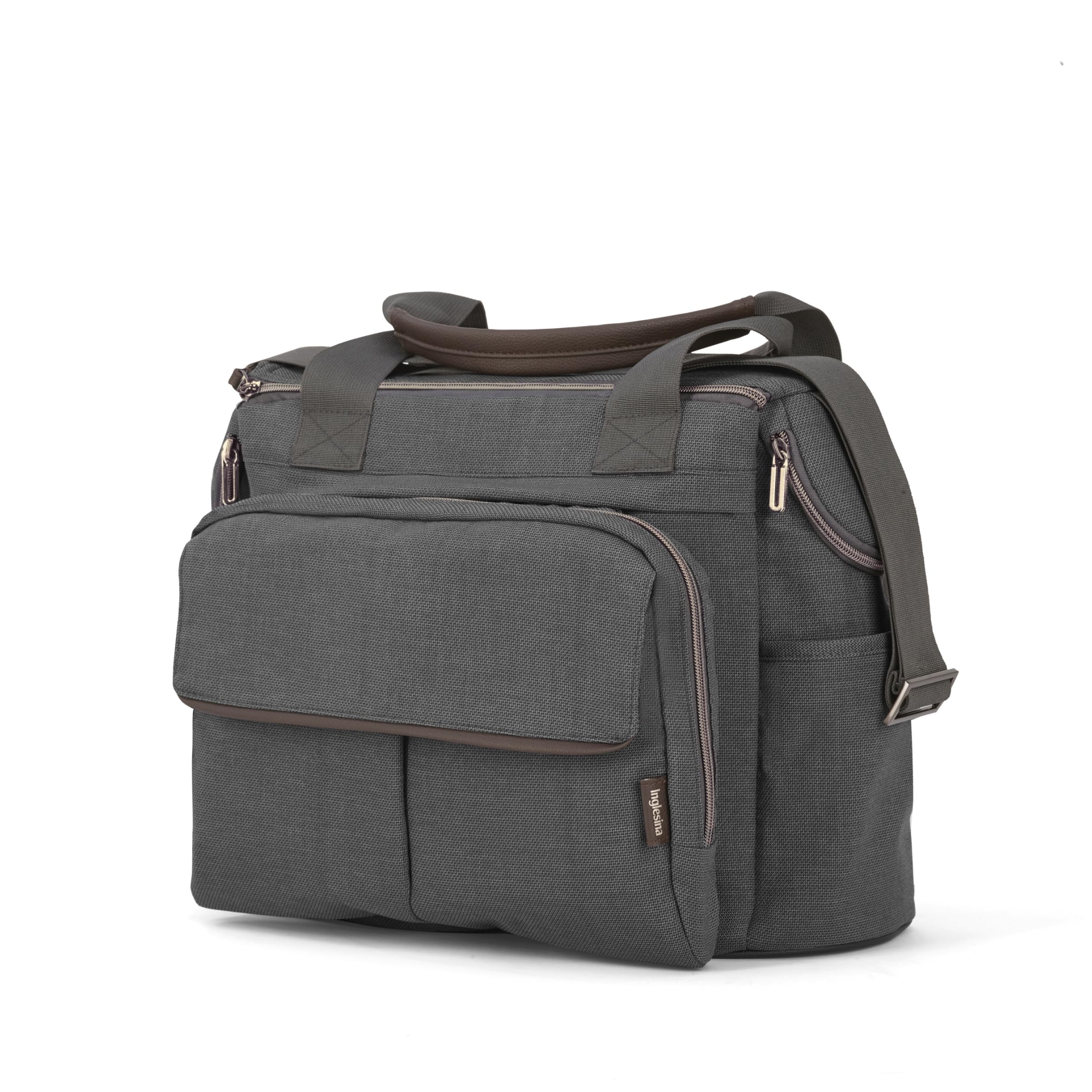 BORSA DUAL BAG APTICA VELVET GREY INGLESINA