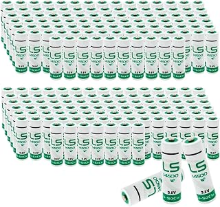200PCS LS 14500 Battery for LS14500 3.6V AA Battery Applied for Special Testing Electronic Equipment-2600mah,Non-Rechargeable