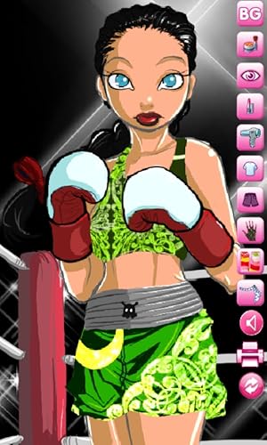 Boxing Girl Dressup