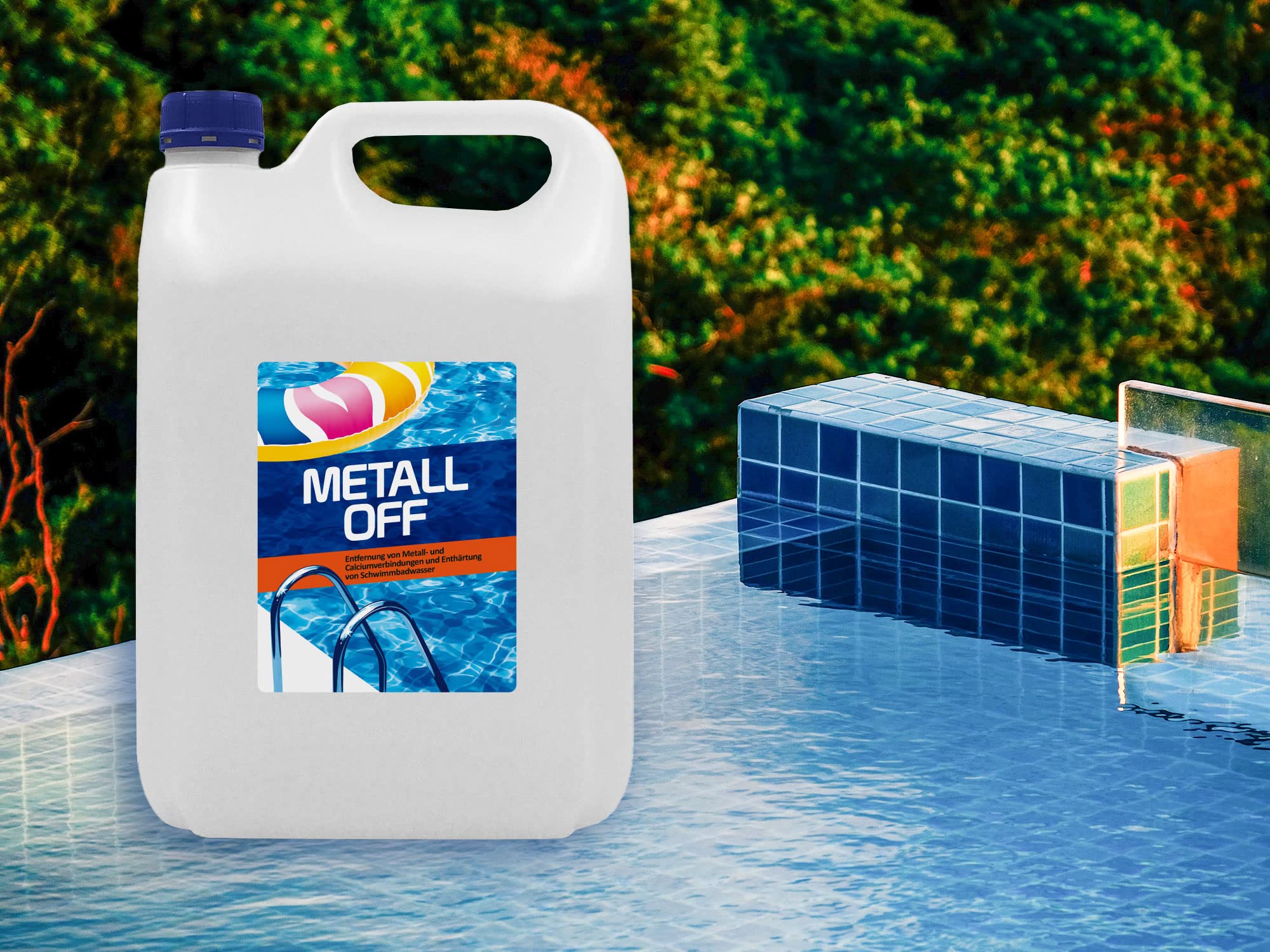 Gamix Metall-Ex für Pool | Metall entferner | Metall neutralisator für schwimbad | für kristallklares Wasser 4L