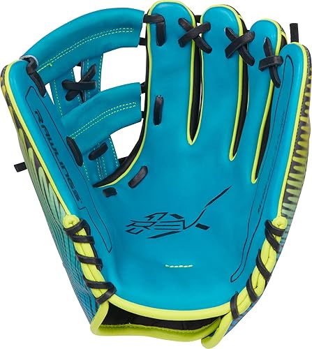 Miniatura 126 de Rawlings Guantes de béisbol REV1X Tamaños 11.5 a 12.75 pulgadas Múltiples estilos Negro/dorado 2 piezas de tela sólida