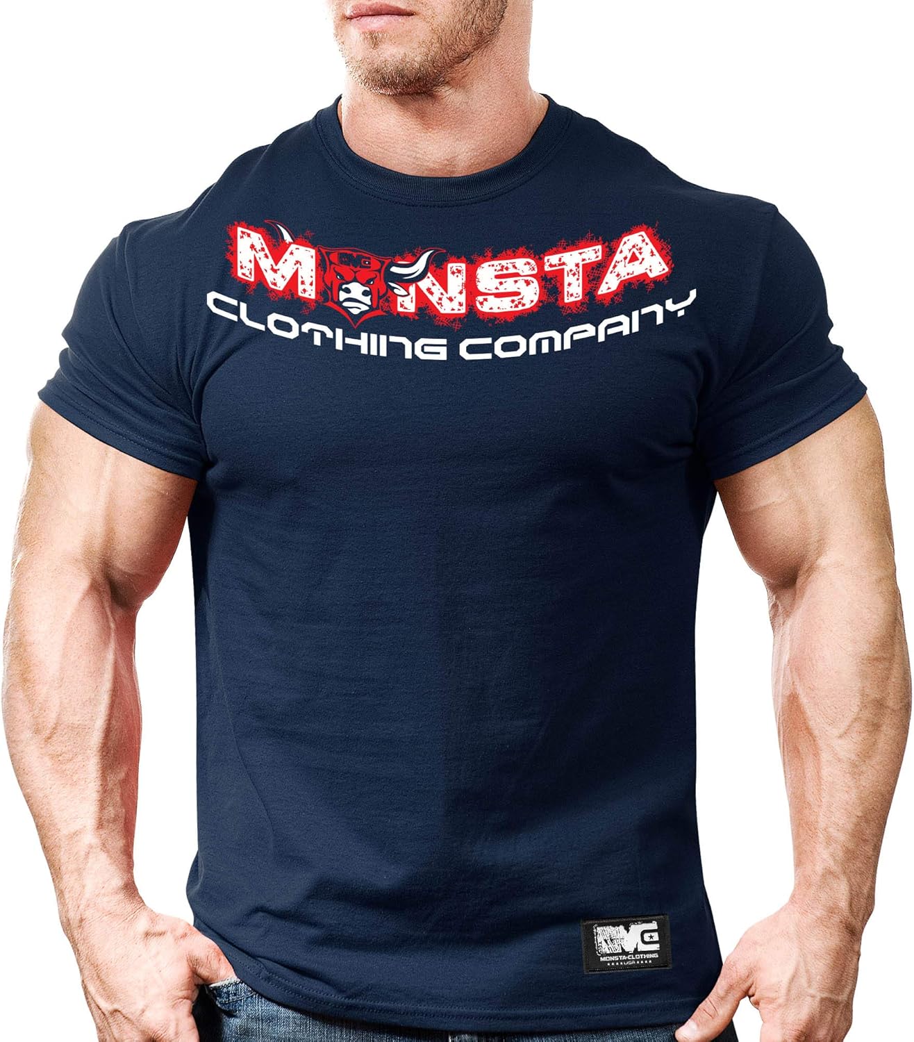 Men's Bodybuilding Workout (Strong Like Bull) Gym T-Shirt