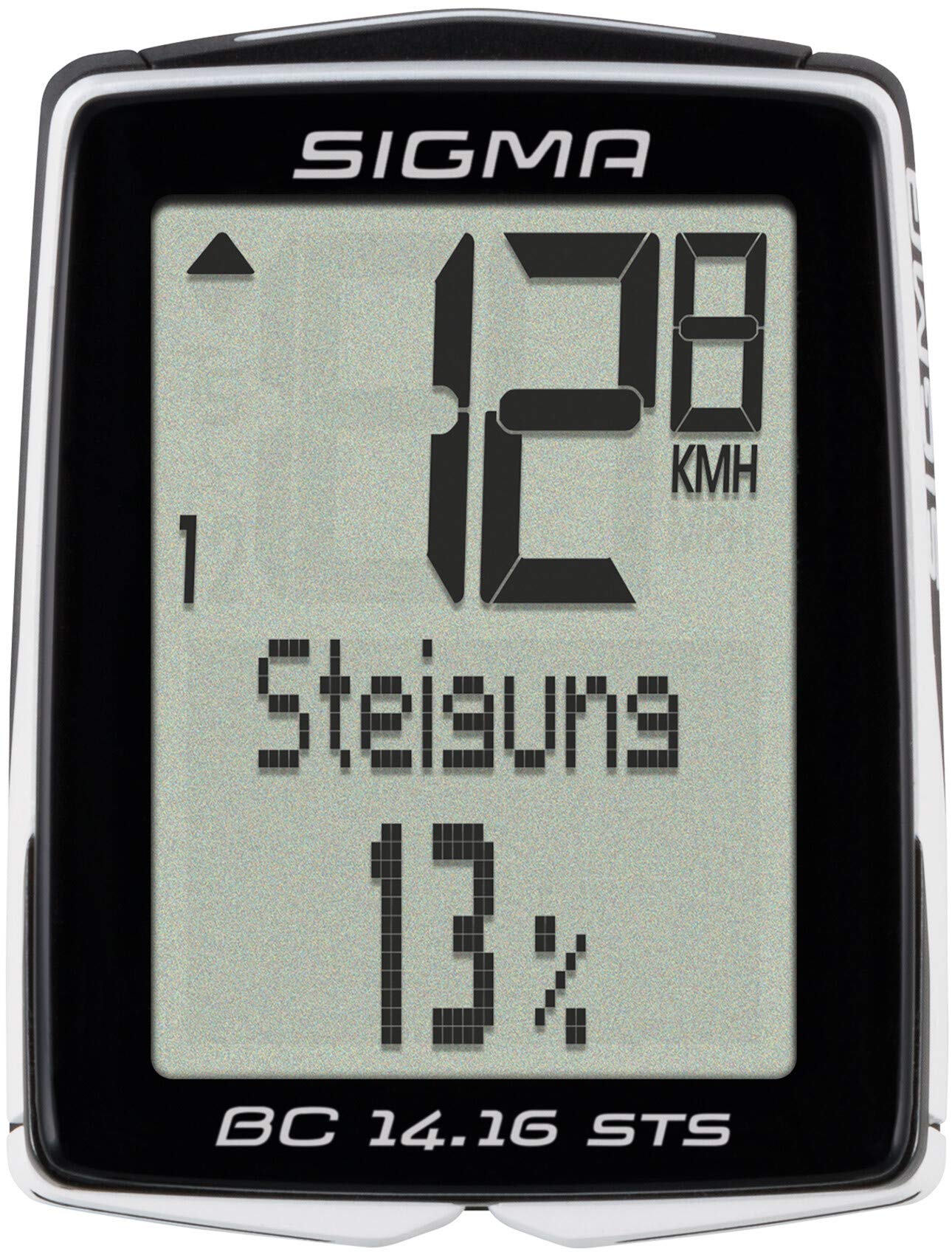 Sigma Sport BC 14.16 STS, 14 Fonctions, Mesure de l'altitude, Compteur de Vitesse de vélo sans Fil, NOI