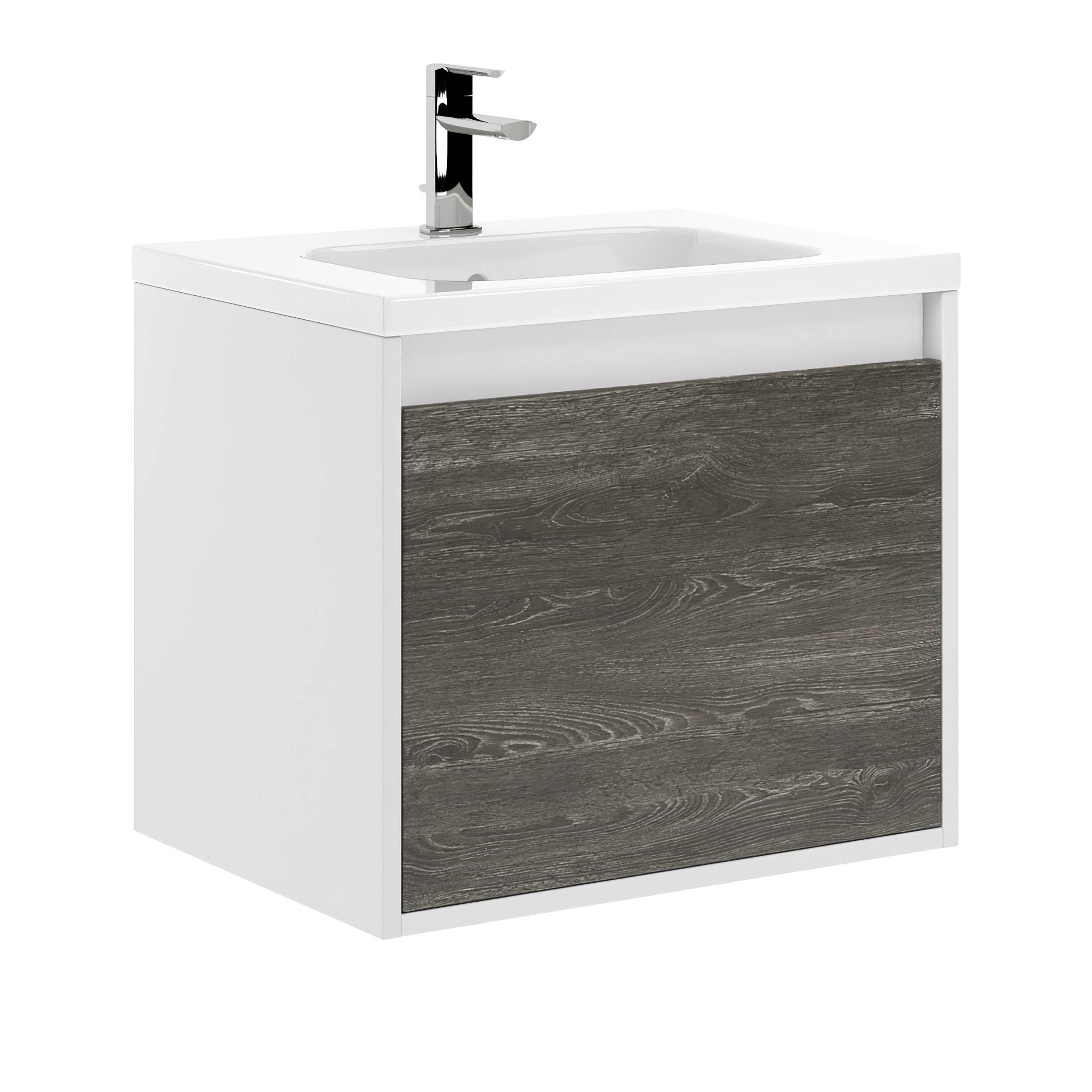 Amazoncom 24 Bathroom Vanity Cabinet Ceramic Sink Tribeca