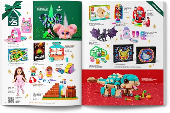 Amazon's Holiday Kids Gift Book, Share The Joy, Spanish