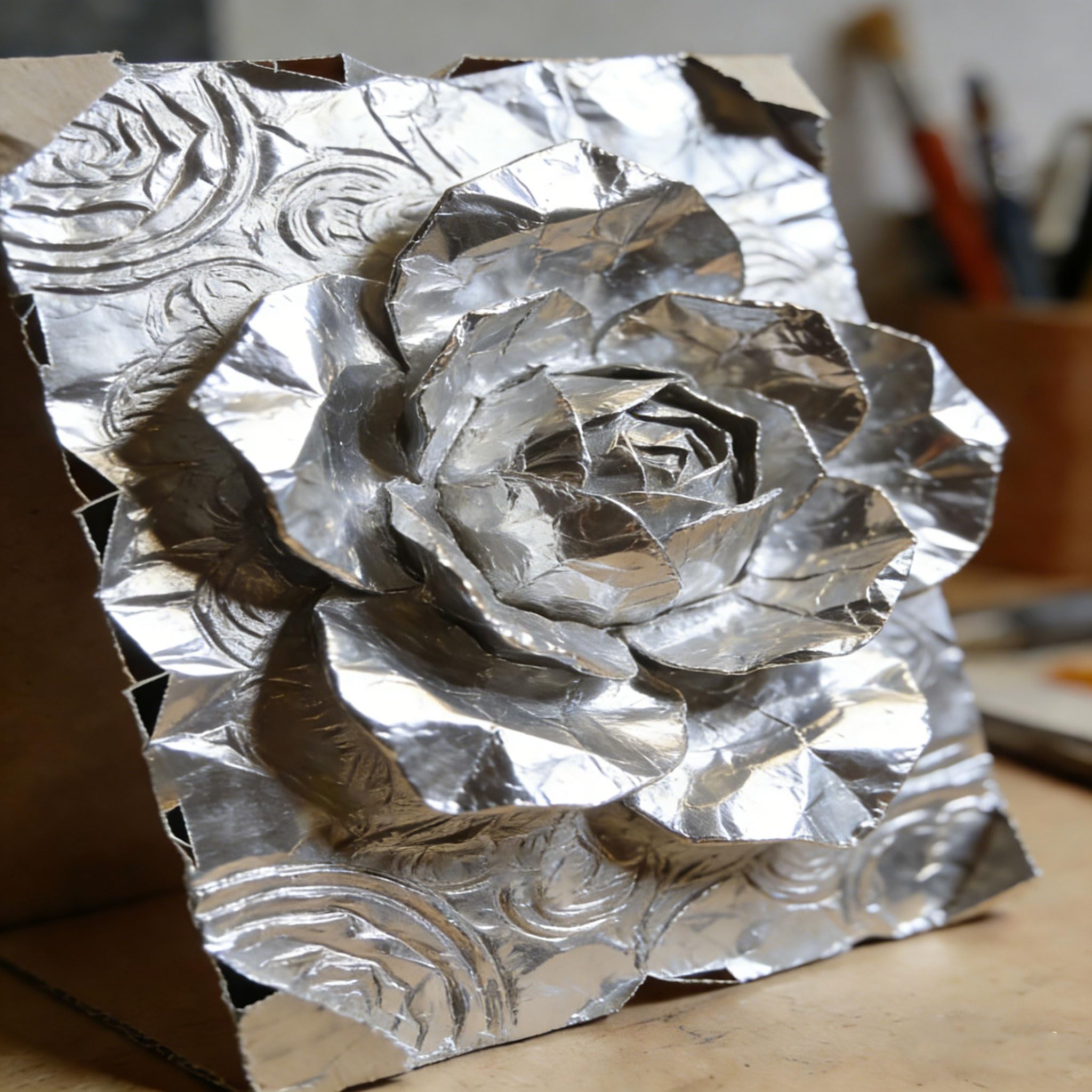 Foglio in Alluminio per Goffratura 100µ Lastre Metalliche Spesse per Hobby | per Rilievo, Stampa a Caldo, Bigiotteria & Progetti Decorativi, Rotolo di Carta Metallo Resistente per Artigianato