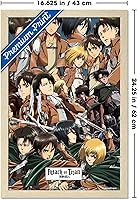 Vista 38 de Trends International Attack on Titan - Póster de pared, 22.375 x 34 pulgadas, póster y paquete de montaje