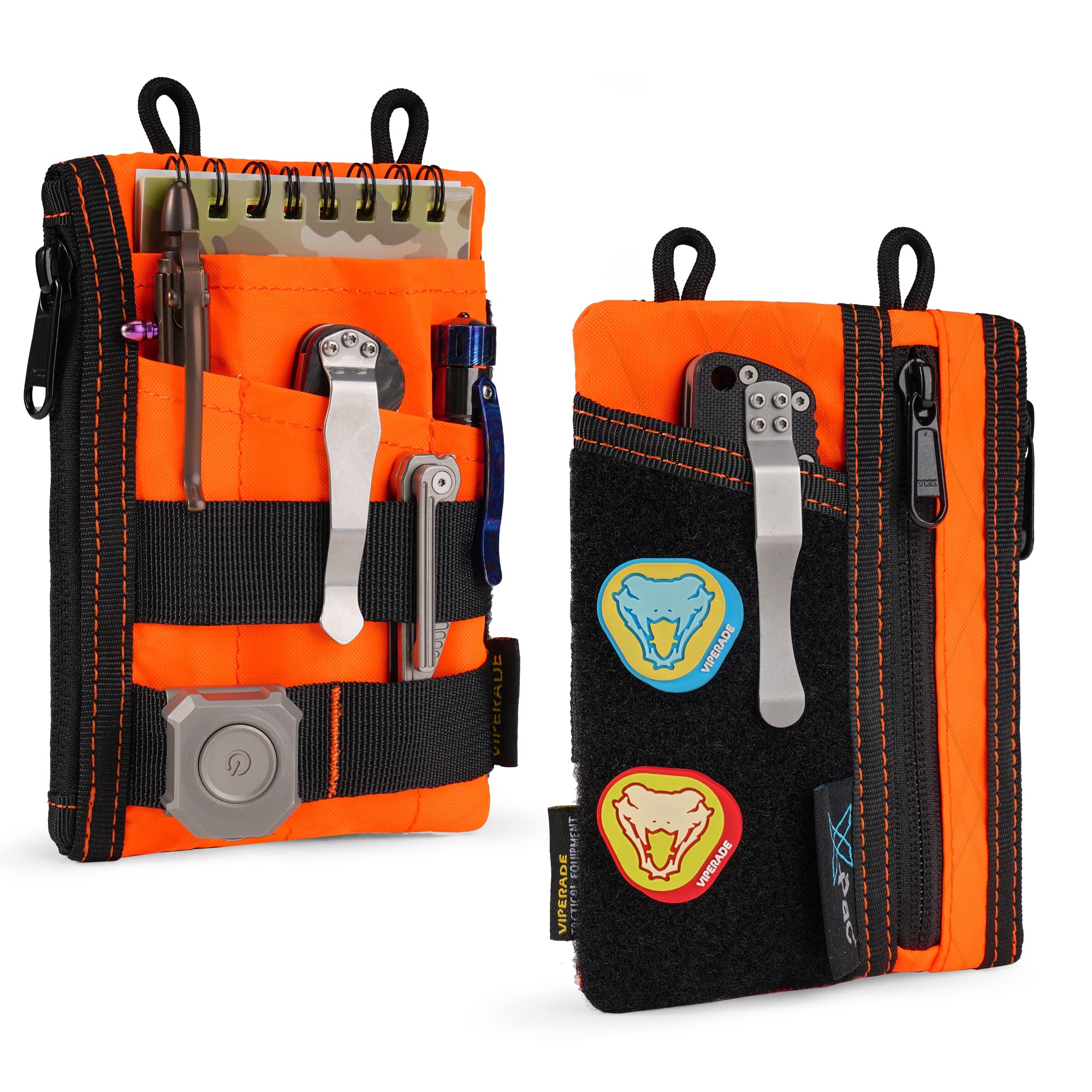 oh! caendy pocket ウィンター VIPERADE VE16 X-pac Pocket Organizer, EDC Pouch for Men, 7 Pockets