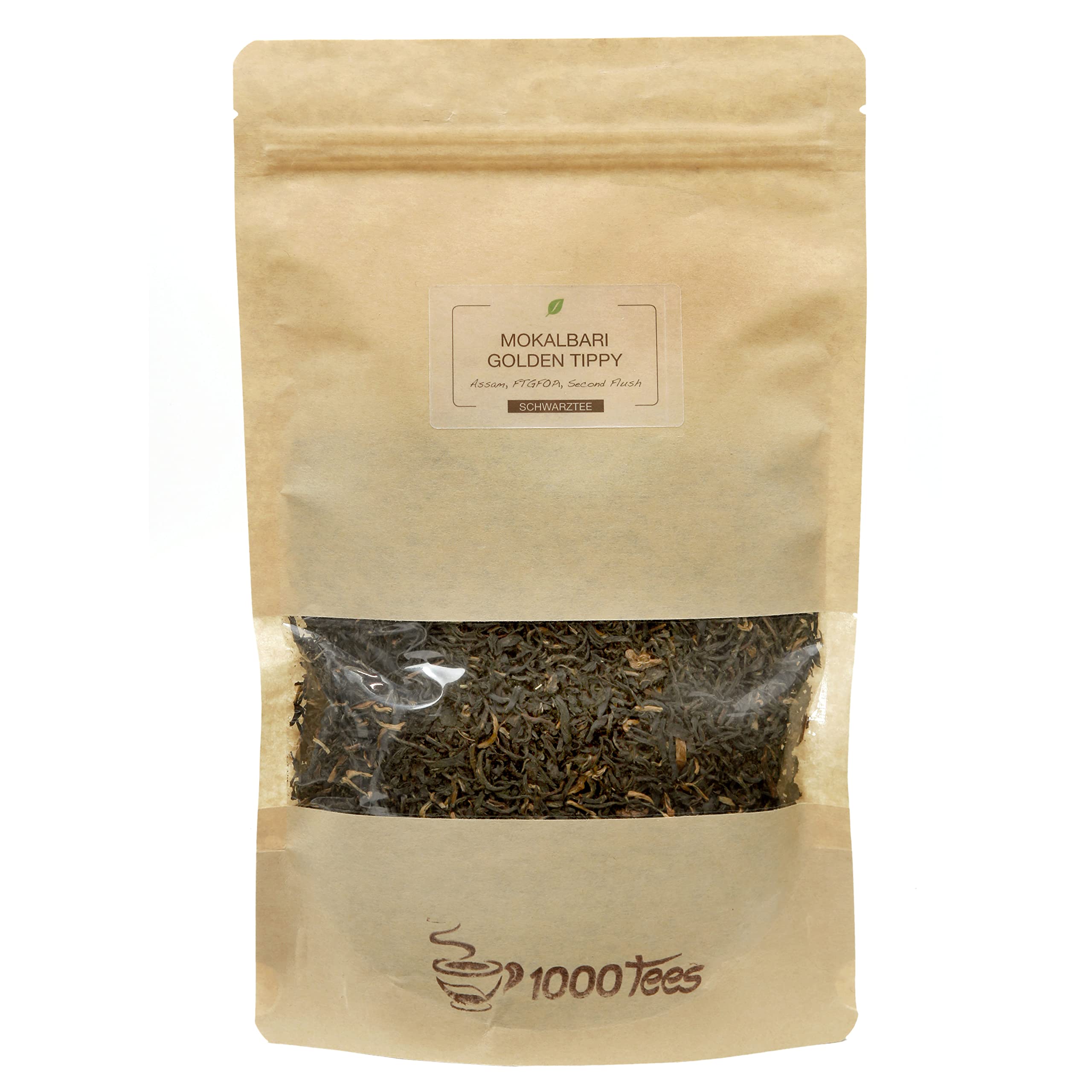 Schwarztee Mokalbari Assam Golden Tippy Second Flush aus Assam, würzig, frisch abgefüllt
