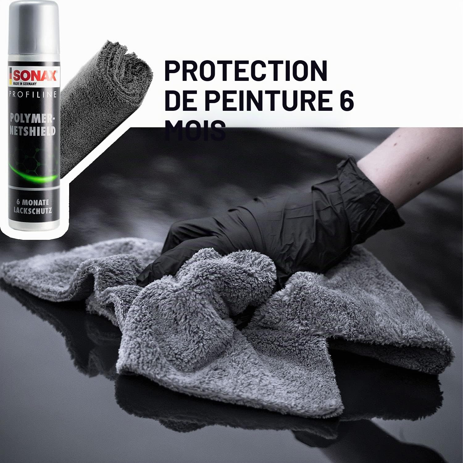 detailmate Kit de polissage pour voiture : vernis Menzerna 250 ml + Tampons Garage Freaks + ValetPRO Clay Rider 500 ml + pâte de nettoyage + accessoires