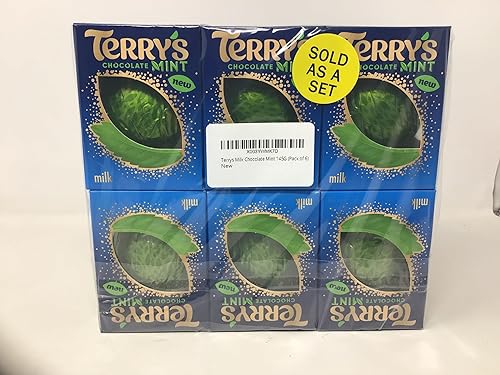 Miniatura 5 de Terrys Chocolate con Leche Menta 145G (Paquete de 6)
