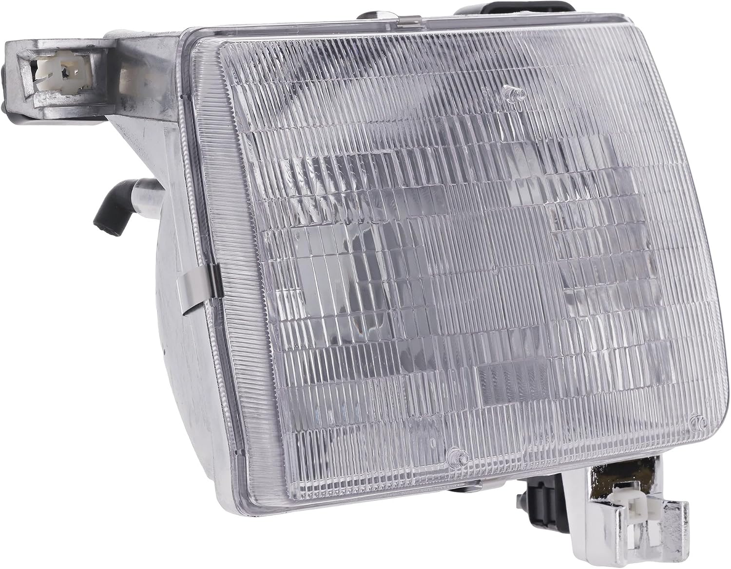 Compatible with 98-00 Frontier Pickup Truck Front Halogen Headlight Headlamp Head Lamp with Bulb Left Driver Side