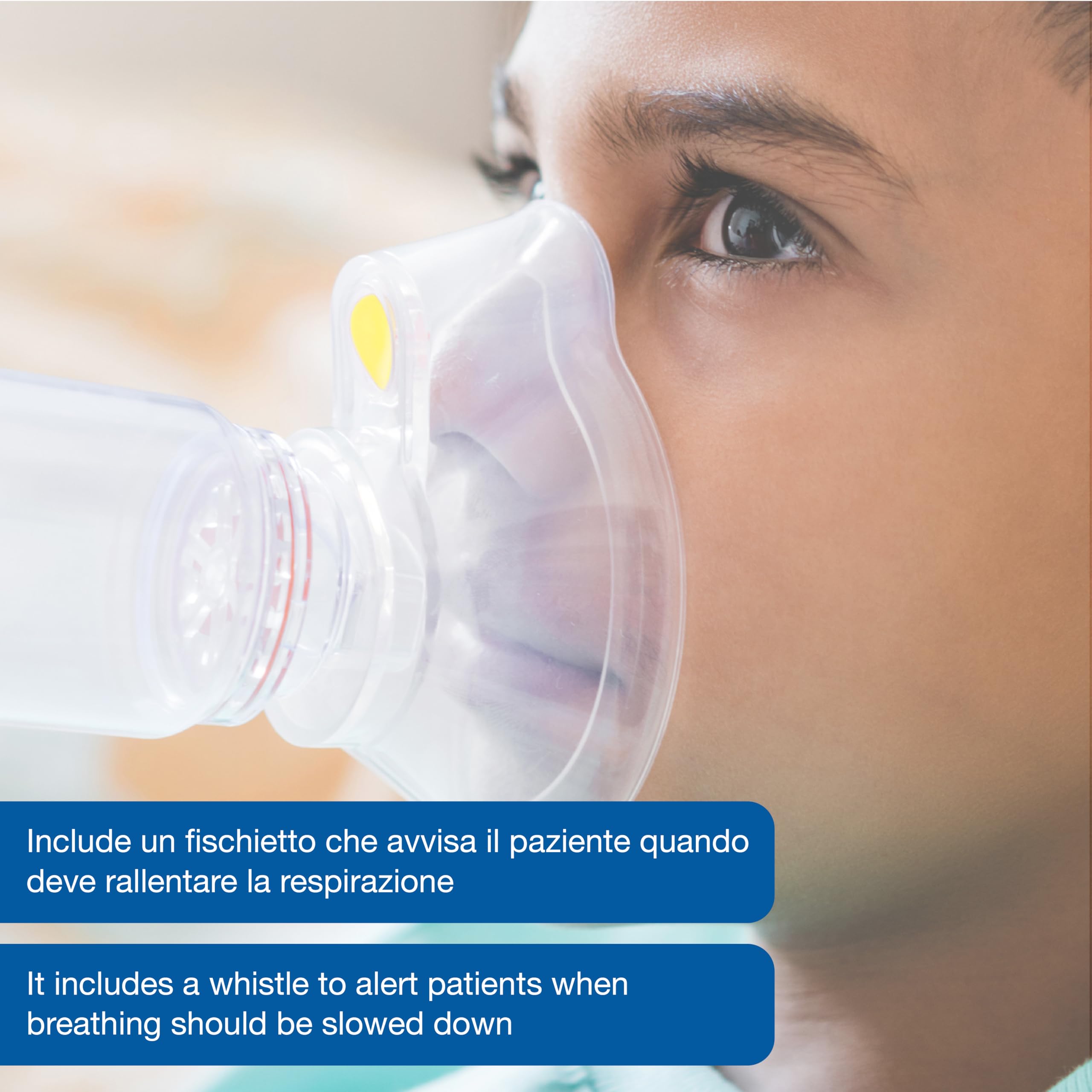 SPACER PER AEROSOL 175 ml - mascherina neonati (0-18 mesi)