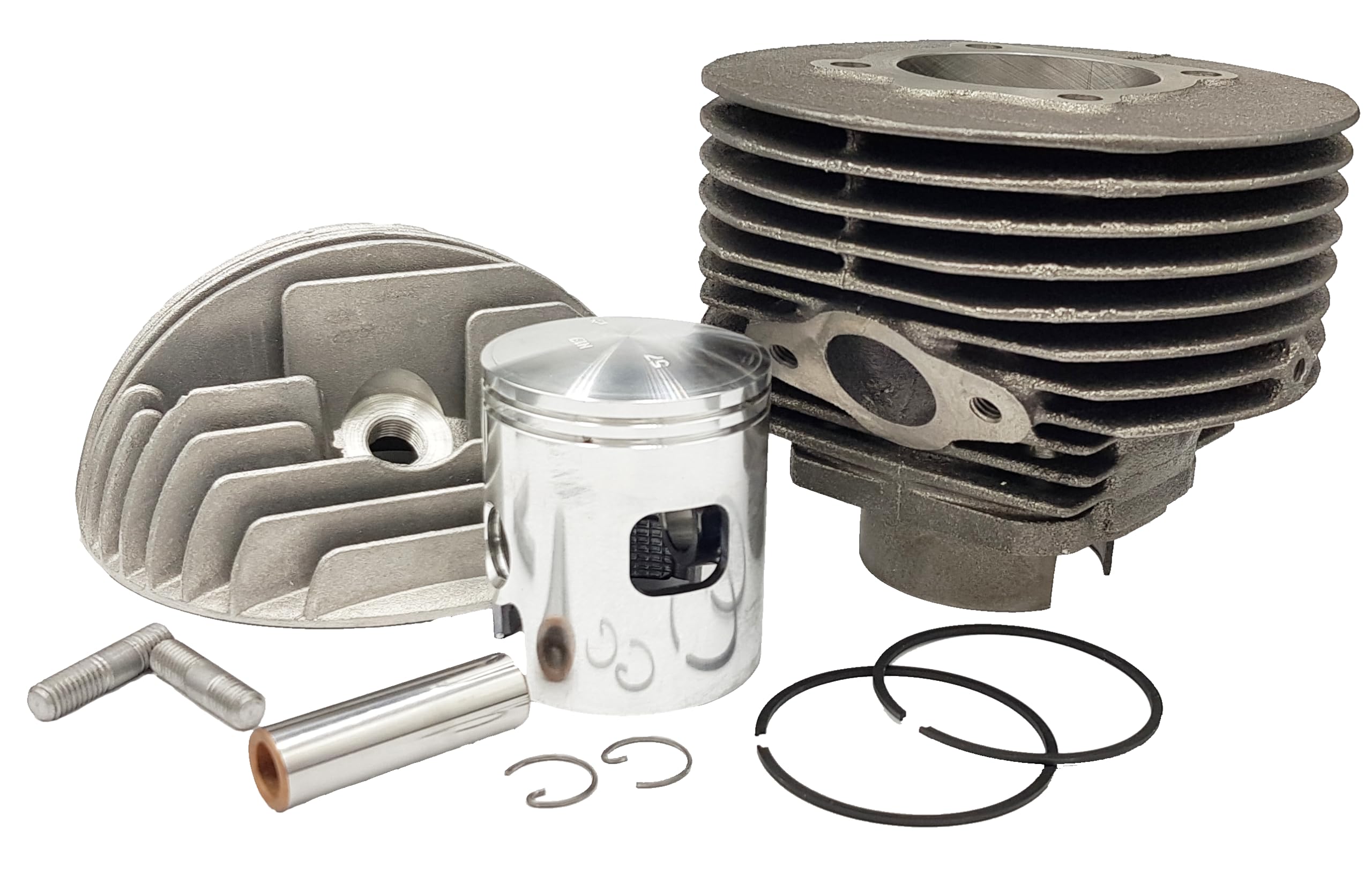 Set Polini 130 Zylinder-Kolben Ø57 für Ape 50 - Vespa 50 Special