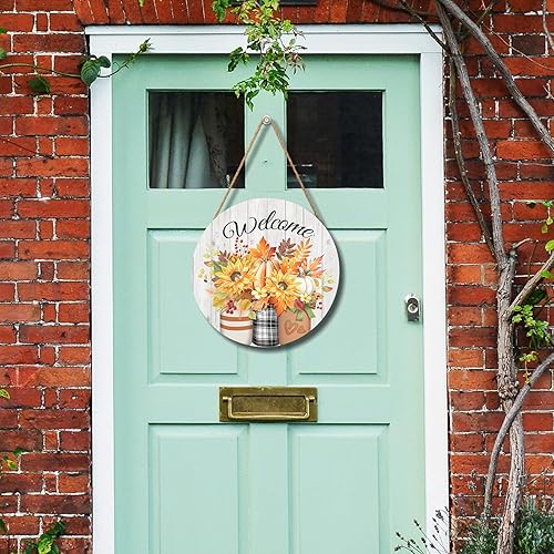 Miniatura 258 de Cartel divertido de No Soliciting para casa de 12 x 12 pulgadas, letreros de madera para puerta delantera, rústico, no solicitar, decoración Sin