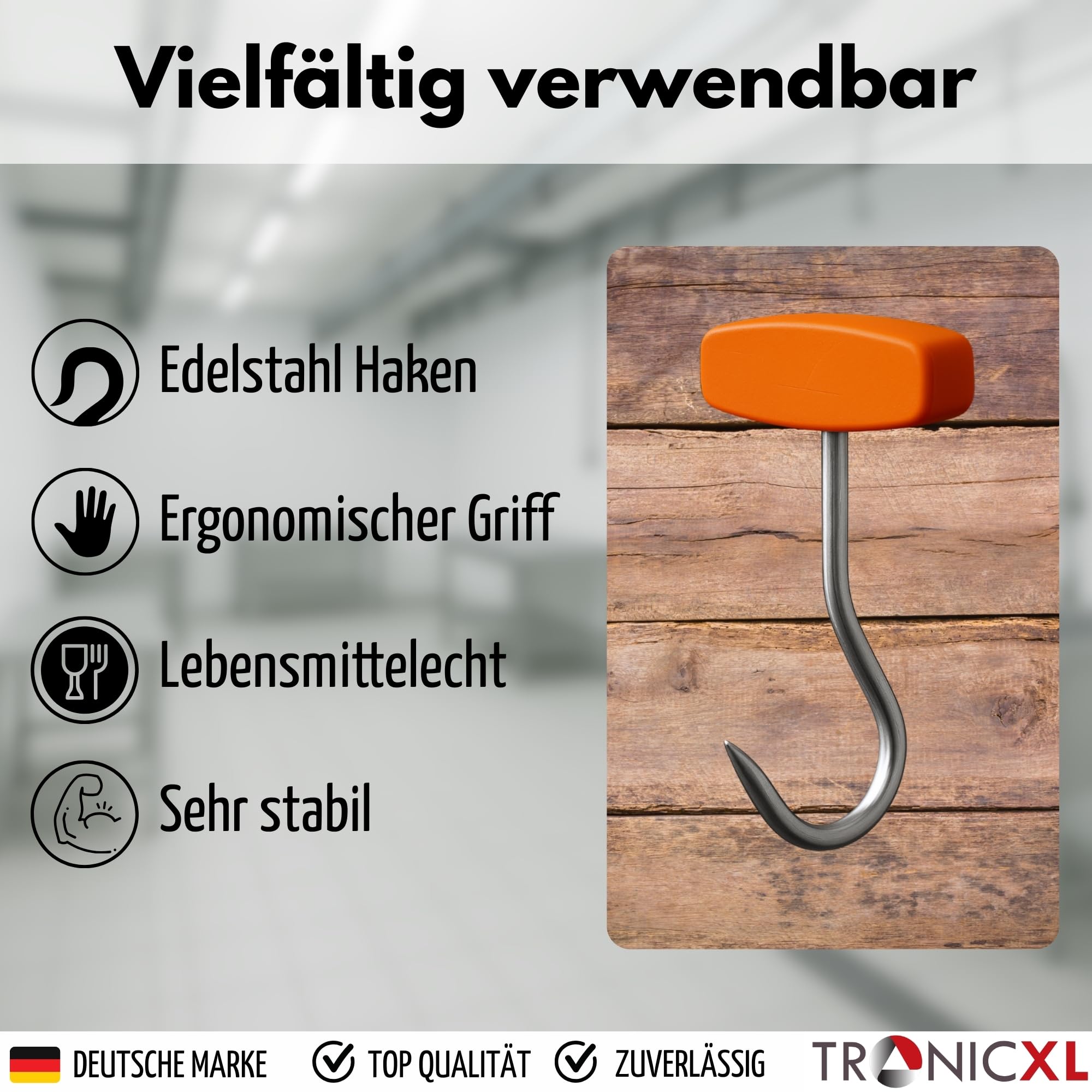 TronicXL wilde Hilfe Anhängerkupplung Schwein wilder Haken Transport