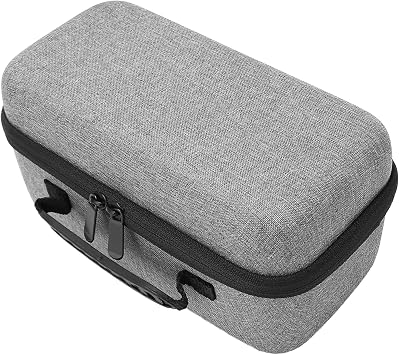 ASHATA Portable Projector Carrying Bag, Waterproof Shakeproof EVA Projector Carrying Case for Nebula Anker Capsule 3 Laser 1080P Projector, Grey
