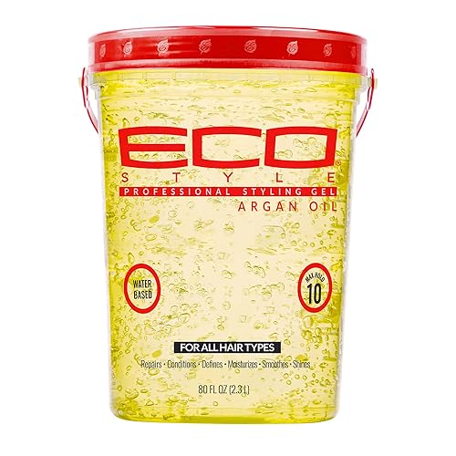 Eco Styler Moroccan Argan Oil Styling Gel 5 lbs. - Argan Oil - 80 Fl Oz (Pack of 1)