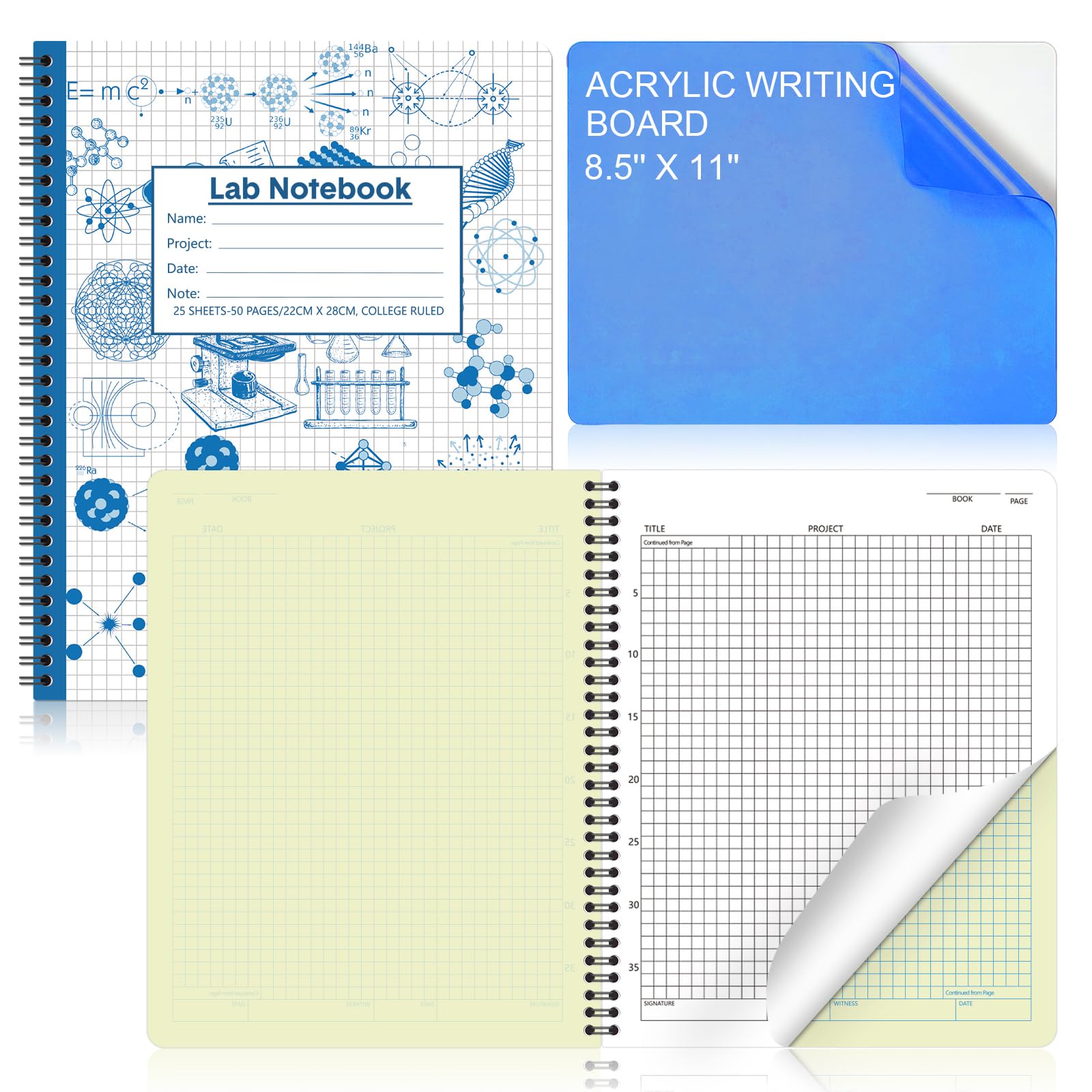Carnet de laboratoire sans carbone Affrolling pour ne plus perdre vos notes - 7