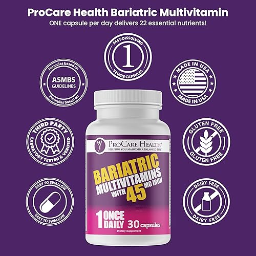 Miniatura 2 de Once Daily Bariatric Multivitamin  Cápsula  45 mg de hierro  30 unidades