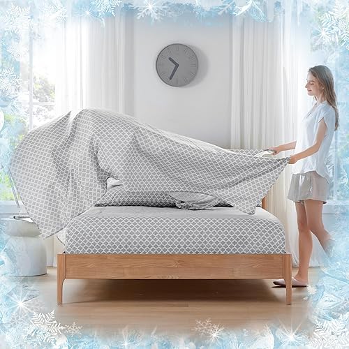 Miniatura 7 de Comfort Spaces - Juego de sábanas de 3 piezas Coolmax supersuave y resistente a la decoloración que absorbe la humedad con elásticos alrededor que