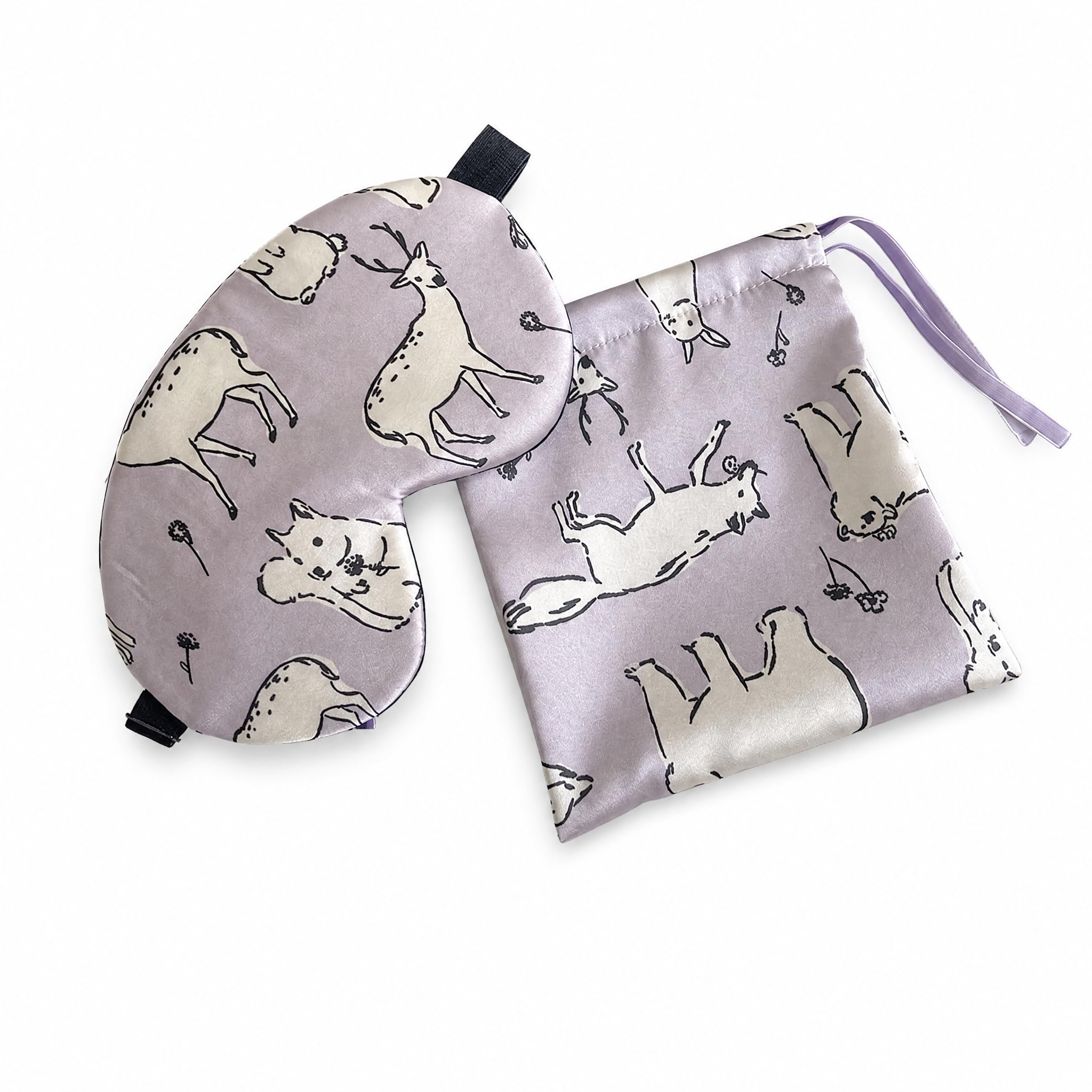 Masque Sommeil en Soie Occultant
