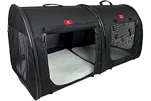 Portable and Comfy Pet Kennel for Safe Travel