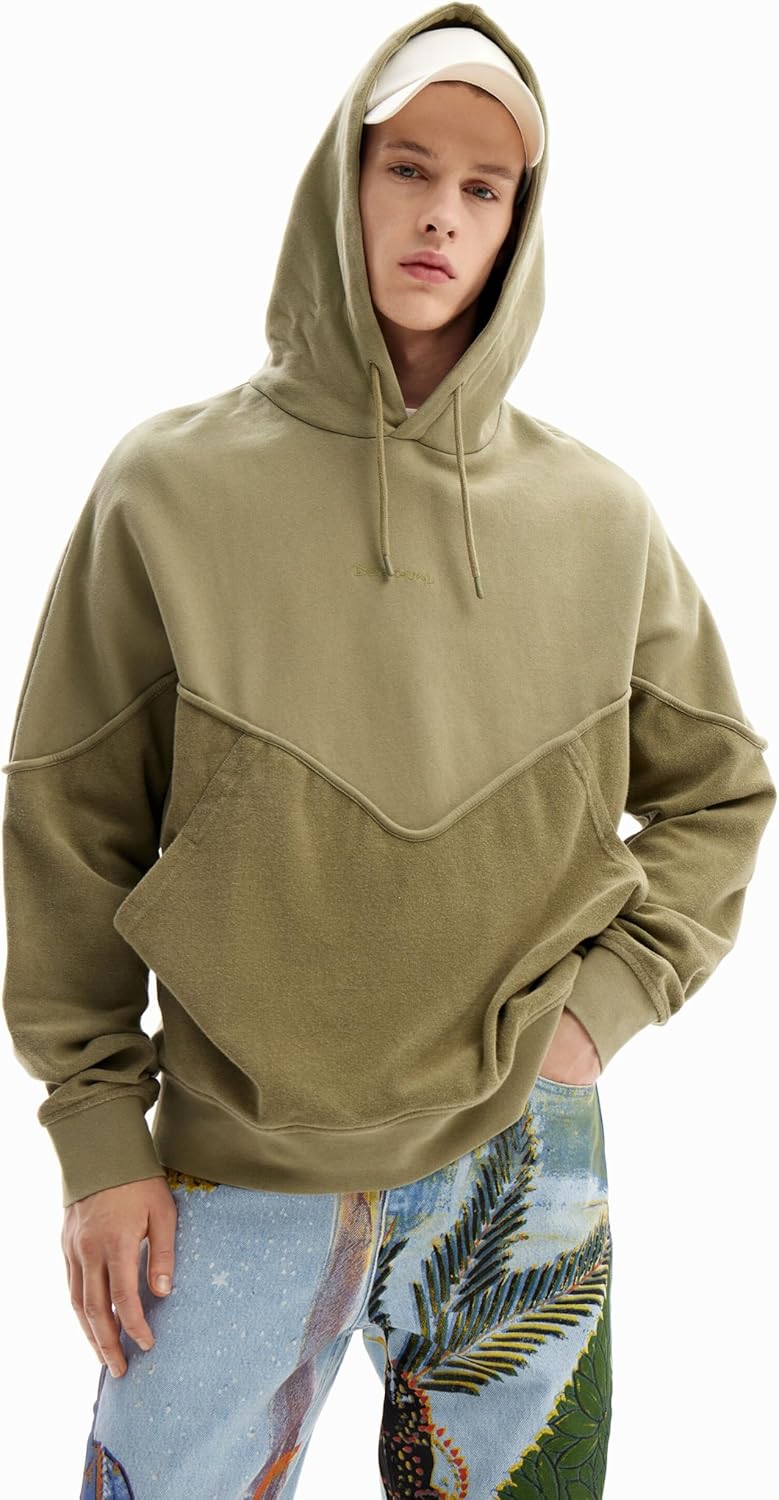 Desigual Men’s Man Knit Sweat Long Sleeve